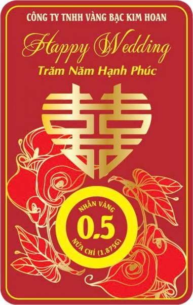 Nhẫn vàng 0,5 chỉ