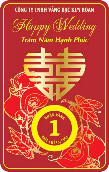 Nhẫn vàng 1 chỉ